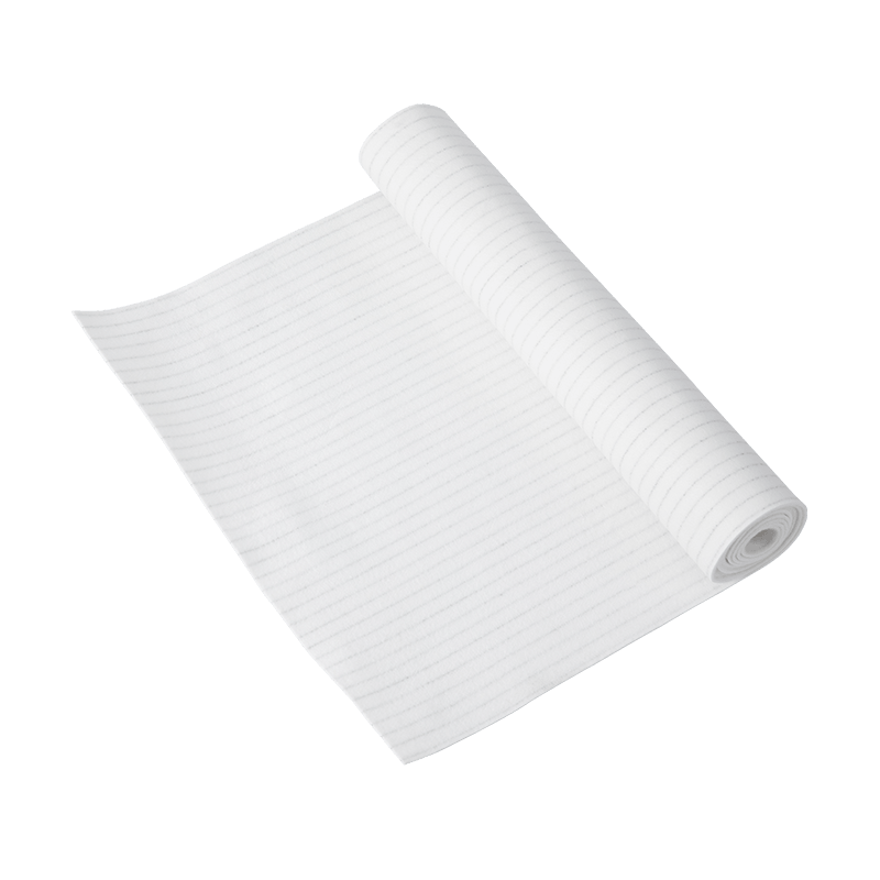 Anti-statisk nålstansad filter filt