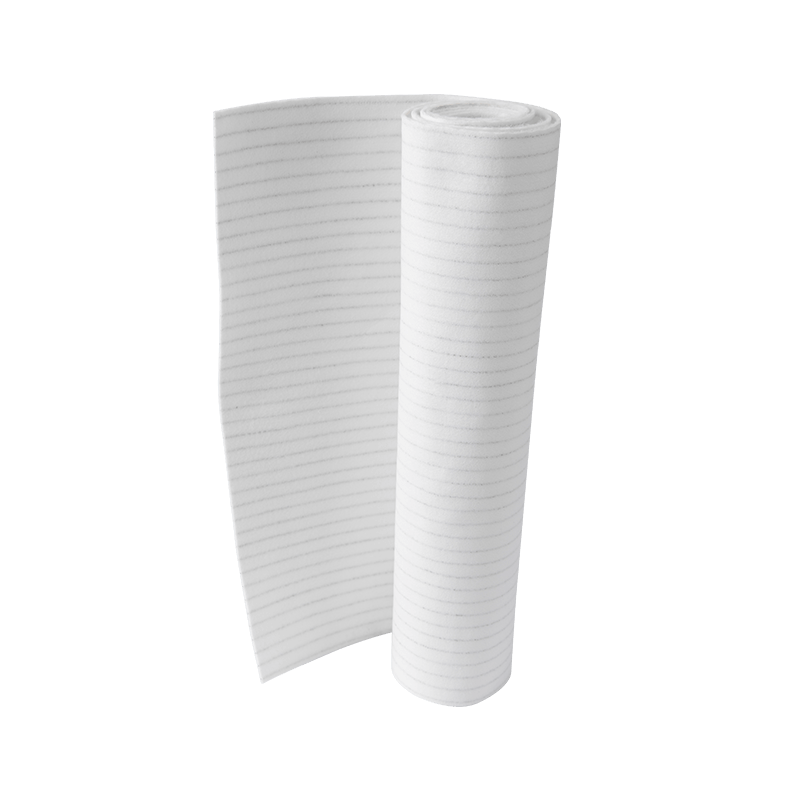Anti-statisk nålstansad filter filt