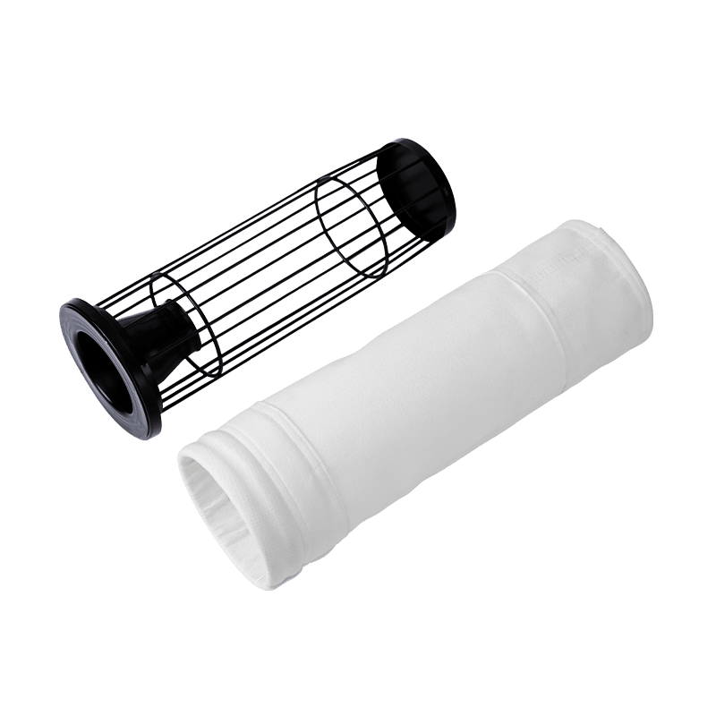 PTFE Polyester Needle Punched Felt Membran Filter Påsar